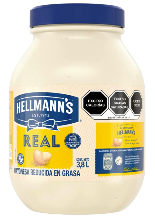 mayonesa 3.8 kg hellmans