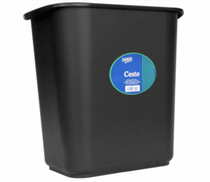 bote basura sablon rectangular 13 litros