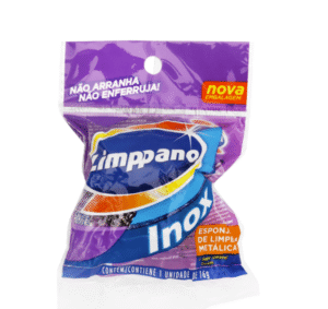 esponja de fibra de acero inoxidable