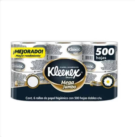 papel higiÉnico pÉtalo kimberly clark 6 rollos de 250 m c/u
