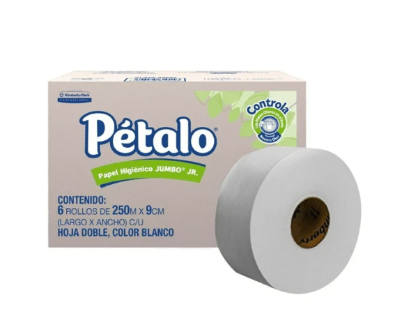 papel higiÉnico pÉtalo kimberly clark 6 rollos de 250 m c/u