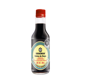 salsa de soya kikkoman 296 ml