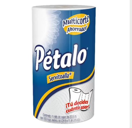 papel higiÉnico pÉtalo kimberly clark 6 rollos de 250 m c/u