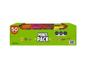 surtido de botanas sabritas minis pack con 50 pzas