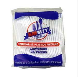 tenedor plastico con 25 piezas tenedor plastico con 25 piezas