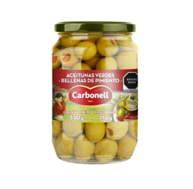 aceituna rellena de pimiento carbonell 350g