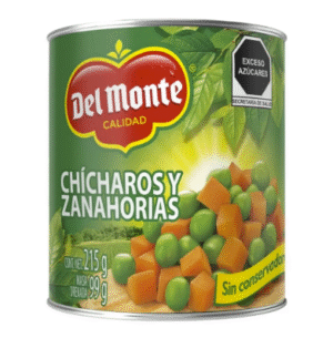 chicharos con zanahoria del monte 215 gr chicharos con zanahoria del monte 215 gr