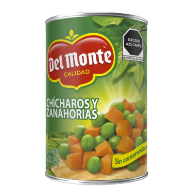chicharo con zanahoria del monte 410 gr