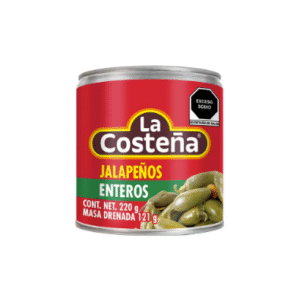 chile jalapeÑo entero la costeÑa 220 gr