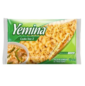 pasta yemina 200 gr codo #2 pasta yemina 200 gr codo #2