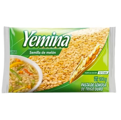 pasta yemina 200 gr semilla melon