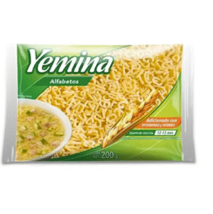 pasta yemina 200 gr alfabeto pasta yemina 200 gr alfabeto