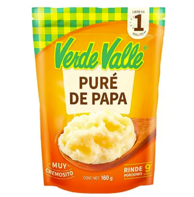 pure de papa verde valle 160 gr