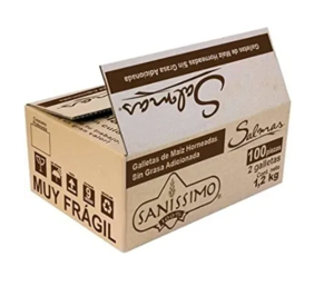 salmas tostaditas maÍz horneado 100 sobres 1.2kg salmas tostaditas maÍz horneado 100 sobres 1.2kg