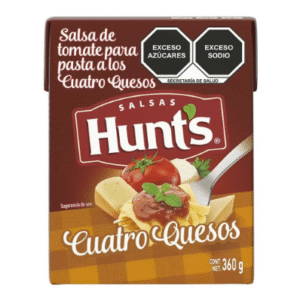 salsa tomate para pasta hunts 360 gr 4 quesos salsa tomate para pasta hunts 360 gr 4 quesos